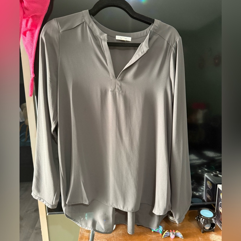 Pleione Women's sage green Blouse